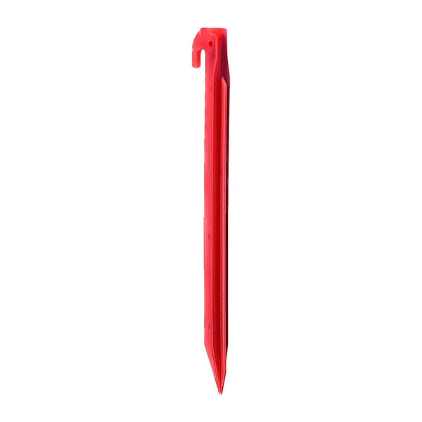 FRILUFTS PLASTIC PEGS, 30 CM (6 STK) - Zeltheringe Red 3 FRILUFTS PLASTIC PEGS, 30 CM (6 STK) - Zeltheringe Red
