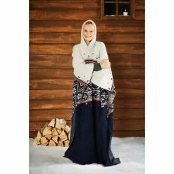 FRILUFTS KNIT PONCHO - Poncho Norwegian Design -FRILUFTS Verkäufe 272135001 c knit poncho frilufts