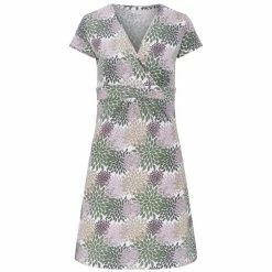 FRILUFTS HEDJE PRINTED DRESS Frauen - Kleid Sea Spray