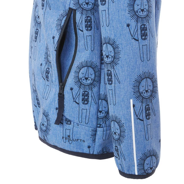 FRILUFTS KALLATTI HOODED JACKET Kinder - Softshelljacke 6 FRILUFTS KALLATTI HOODED JACKET Kinder - Softshelljacke – Bild 4