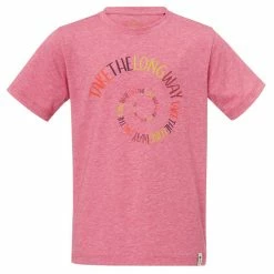 FRILUFTS BITONTO PRINTED T-SHIRT Kinder - Funktionsshirt Cerise