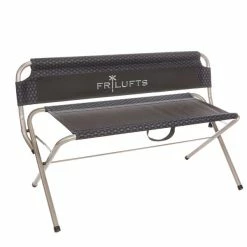 FRILUFTS MADRIGAL - Campingstuhl Grey Melange/signposts