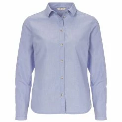 FRILUFTS SOLVANG L/S SHIRT Frauen - Outdoor Bluse Bering Sea