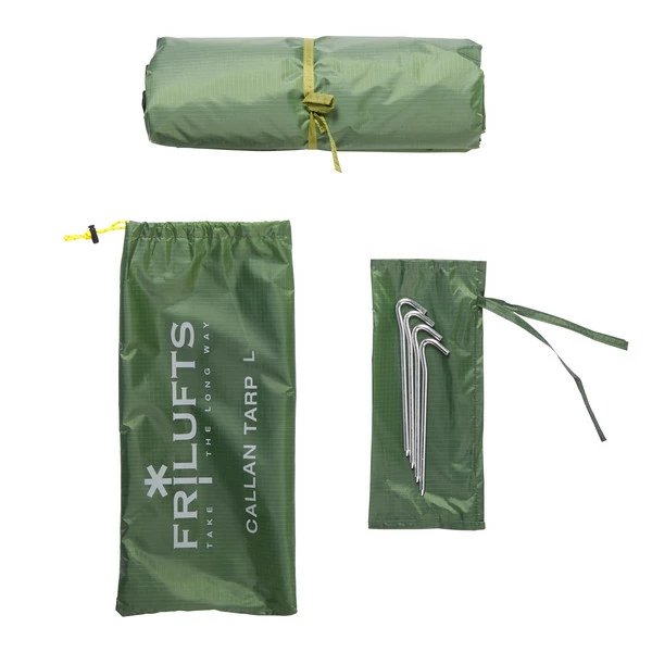 FRILUFTS CALLAN TARP L - Tarp Vineyard Green 9 FRILUFTS CALLAN TARP L - Tarp Vineyard Green – Bild 7